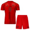 FC Bayern München Børn Hjemmebanesæt 2024-25 Kortærmet(+ Korte bukser)